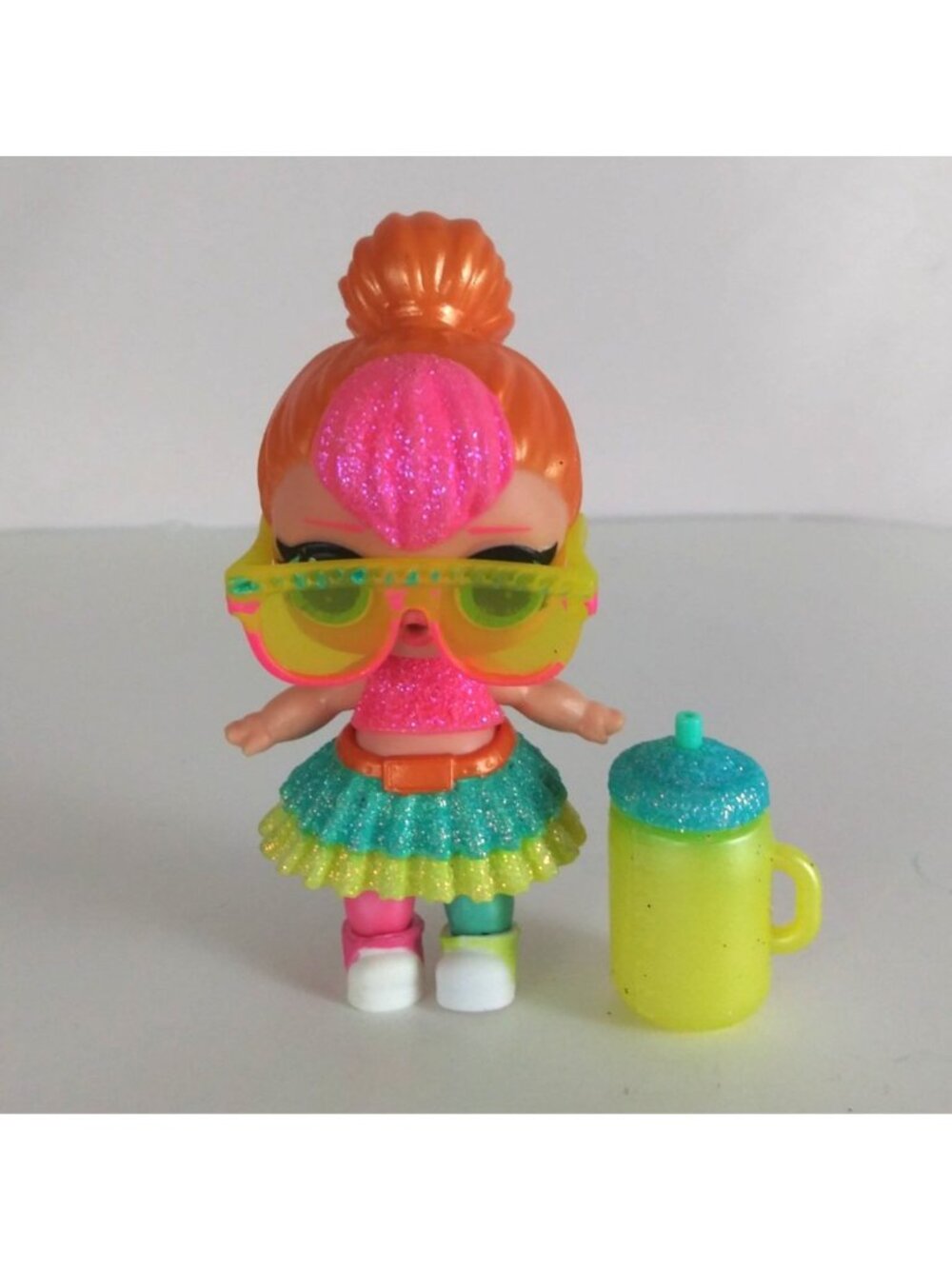 Lol Surprise Doll Glam Glitter Series 2 Neon QT Complete